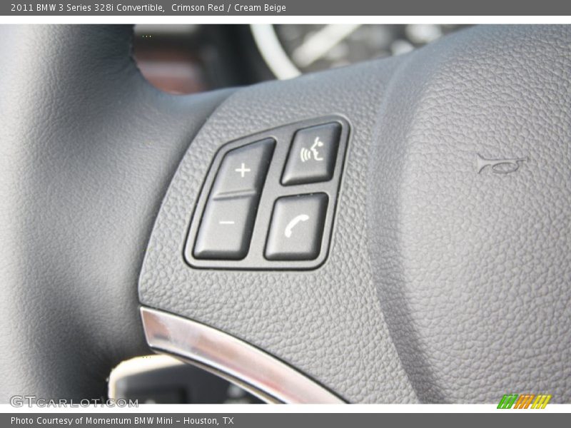 Crimson Red / Cream Beige 2011 BMW 3 Series 328i Convertible