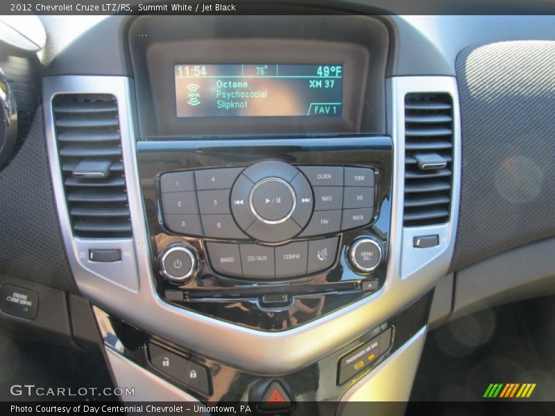 Summit White / Jet Black 2012 Chevrolet Cruze LTZ/RS
