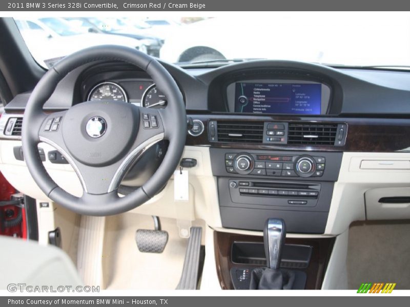 Crimson Red / Cream Beige 2011 BMW 3 Series 328i Convertible