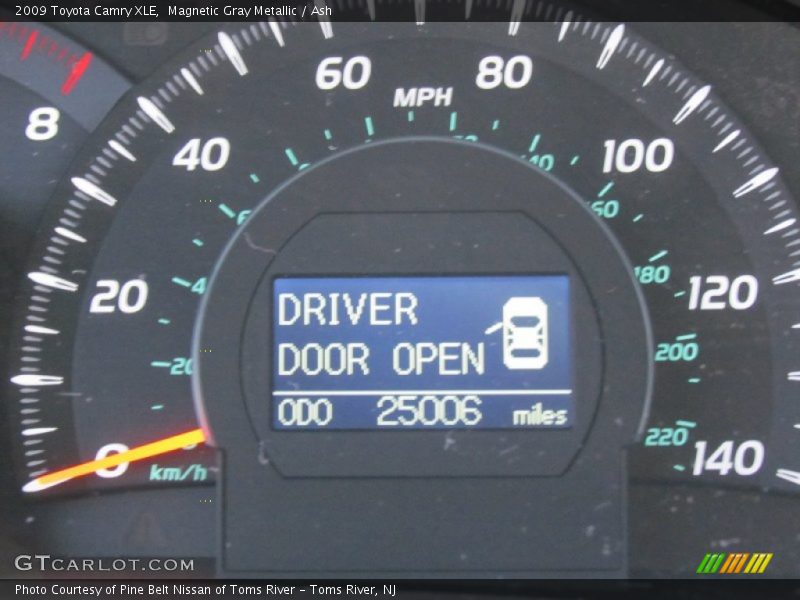 Magnetic Gray Metallic / Ash 2009 Toyota Camry XLE