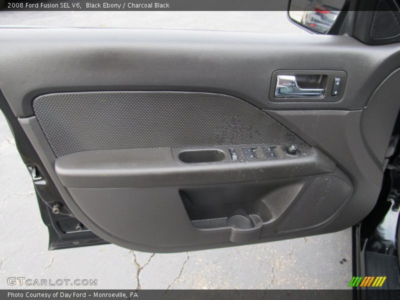 Black Ebony / Charcoal Black 2008 Ford Fusion SEL V6