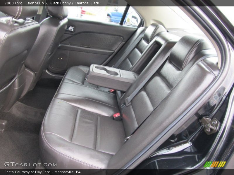 Black Ebony / Charcoal Black 2008 Ford Fusion SEL V6