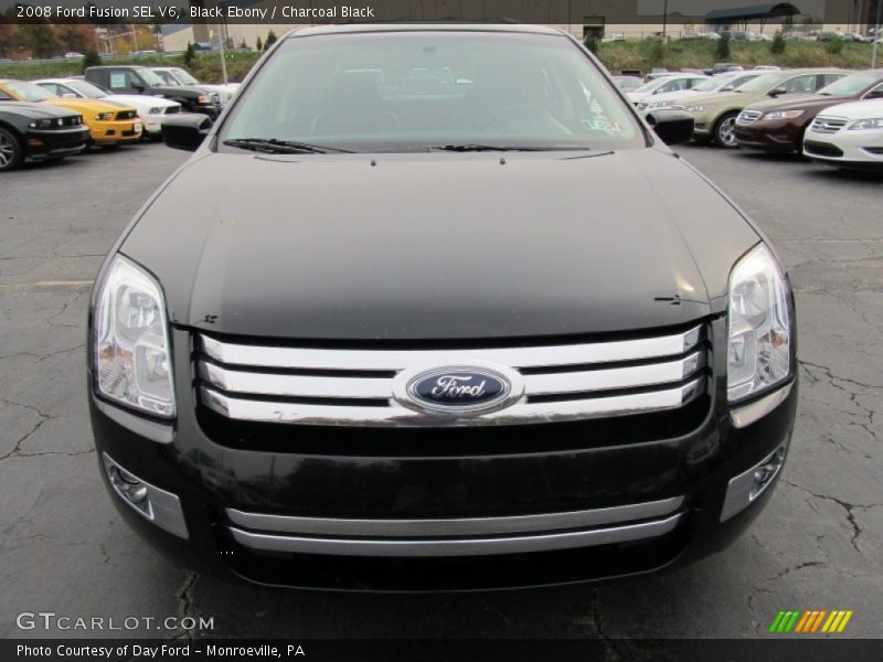 Black Ebony / Charcoal Black 2008 Ford Fusion SEL V6