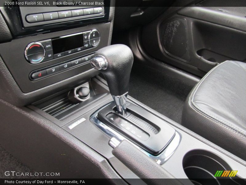 Black Ebony / Charcoal Black 2008 Ford Fusion SEL V6