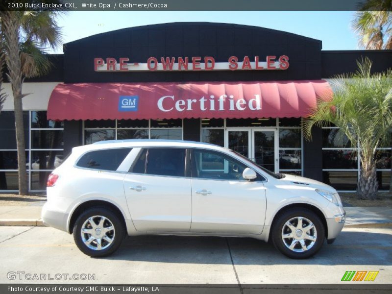 White Opal / Cashmere/Cocoa 2010 Buick Enclave CXL