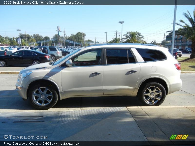 White Opal / Cashmere/Cocoa 2010 Buick Enclave CXL