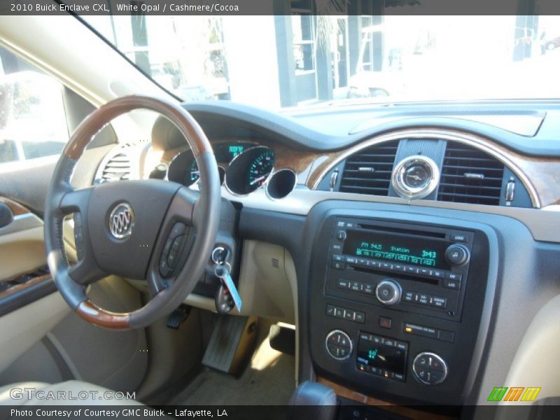White Opal / Cashmere/Cocoa 2010 Buick Enclave CXL