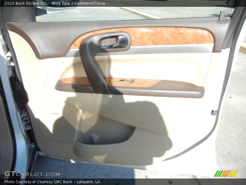 White Opal / Cashmere/Cocoa 2010 Buick Enclave CXL