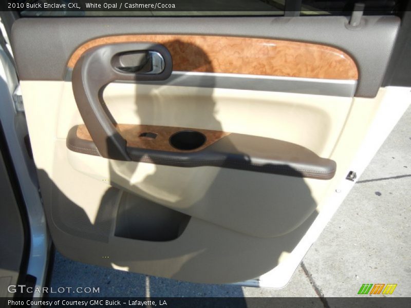 White Opal / Cashmere/Cocoa 2010 Buick Enclave CXL