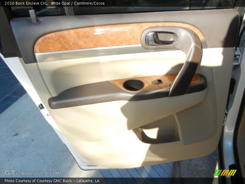 White Opal / Cashmere/Cocoa 2010 Buick Enclave CXL