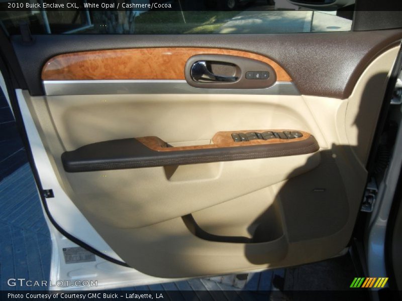 White Opal / Cashmere/Cocoa 2010 Buick Enclave CXL