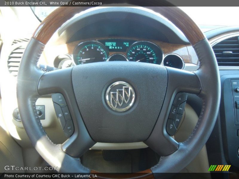 White Opal / Cashmere/Cocoa 2010 Buick Enclave CXL