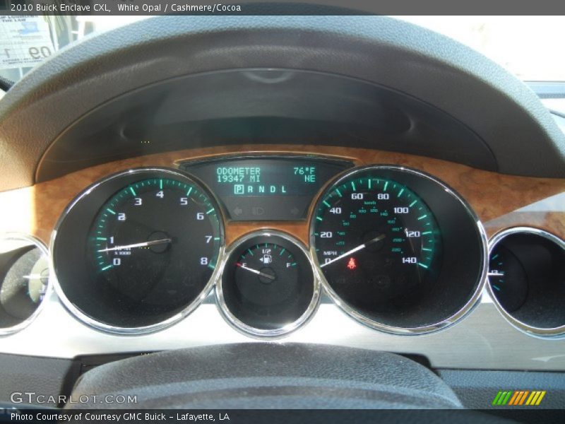 White Opal / Cashmere/Cocoa 2010 Buick Enclave CXL