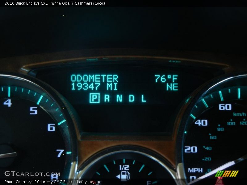 White Opal / Cashmere/Cocoa 2010 Buick Enclave CXL