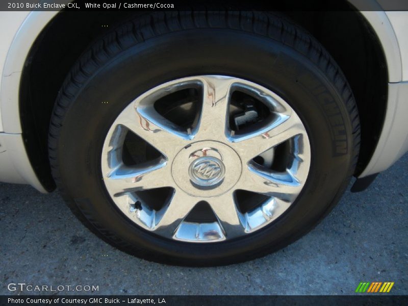 White Opal / Cashmere/Cocoa 2010 Buick Enclave CXL