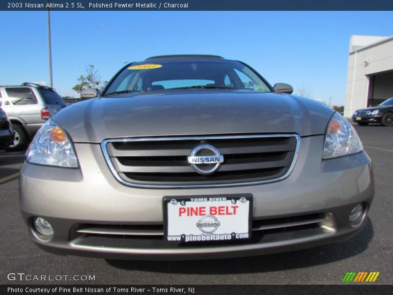 Polished Pewter Metallic / Charcoal 2003 Nissan Altima 2.5 SL