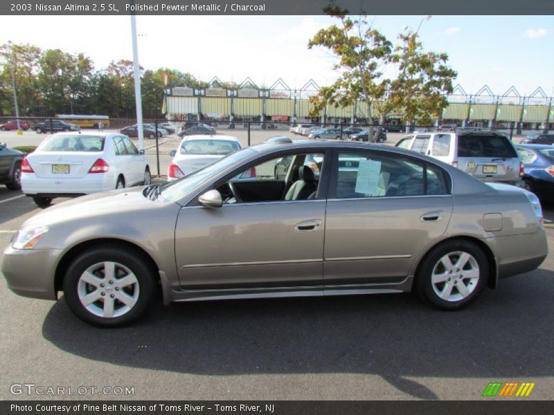 Polished Pewter Metallic / Charcoal 2003 Nissan Altima 2.5 SL