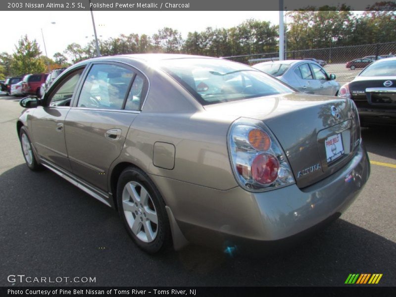 Polished Pewter Metallic / Charcoal 2003 Nissan Altima 2.5 SL
