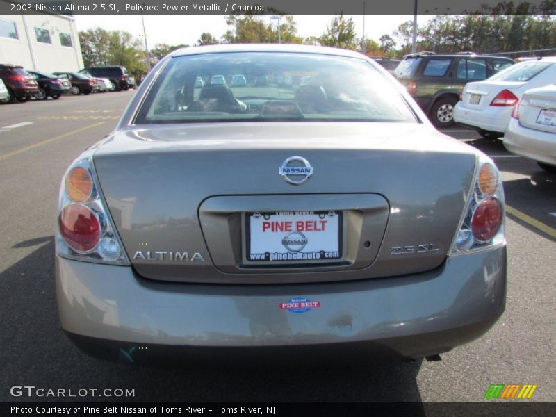 Polished Pewter Metallic / Charcoal 2003 Nissan Altima 2.5 SL