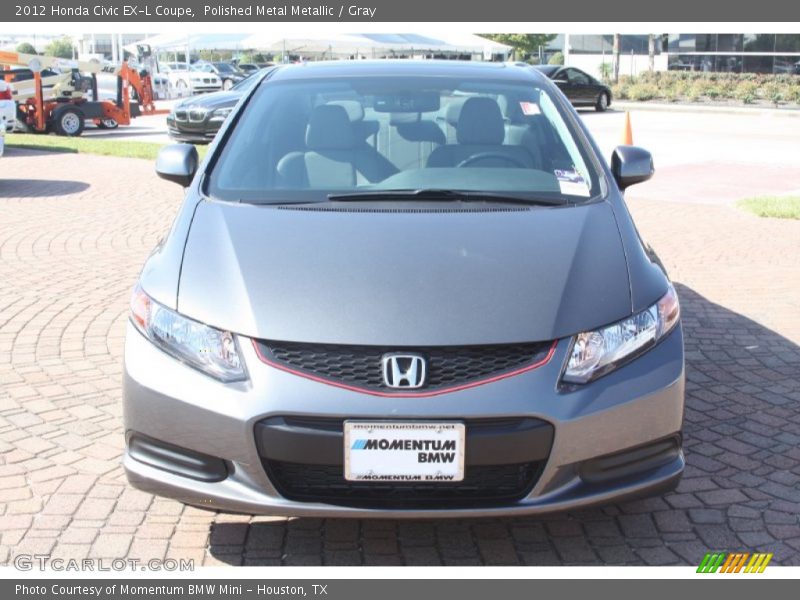 Polished Metal Metallic / Gray 2012 Honda Civic EX-L Coupe