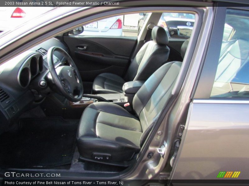 Polished Pewter Metallic / Charcoal 2003 Nissan Altima 2.5 SL