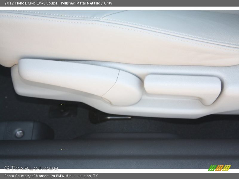 Polished Metal Metallic / Gray 2012 Honda Civic EX-L Coupe