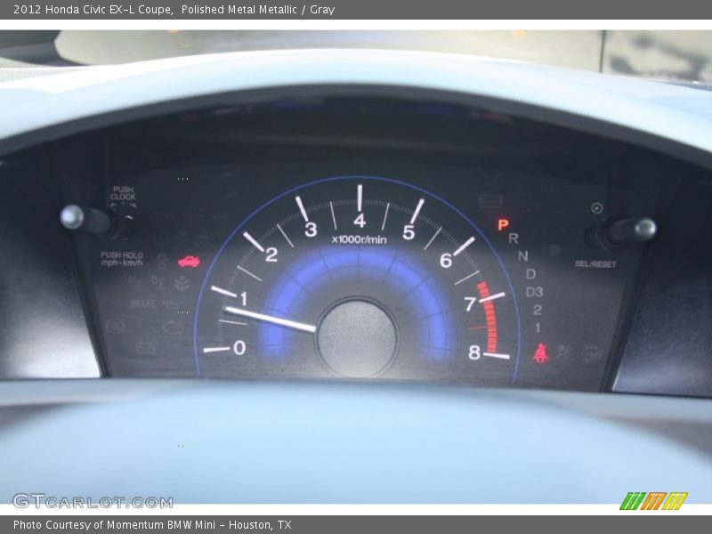  2012 Civic EX-L Coupe EX-L Coupe Gauges