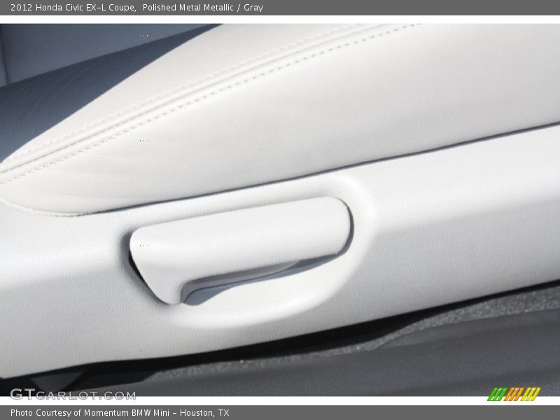 Polished Metal Metallic / Gray 2012 Honda Civic EX-L Coupe