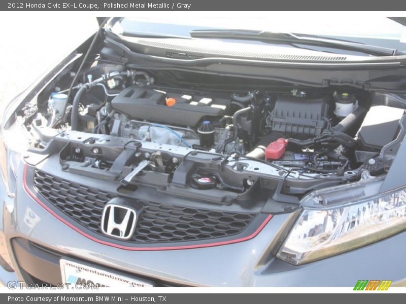 Polished Metal Metallic / Gray 2012 Honda Civic EX-L Coupe