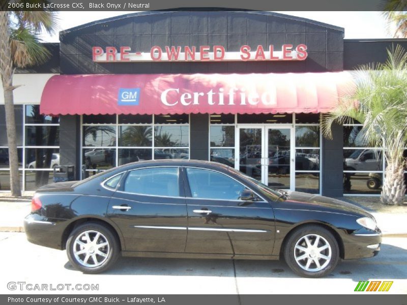 Black Onyx / Neutral 2006 Buick LaCrosse CXS