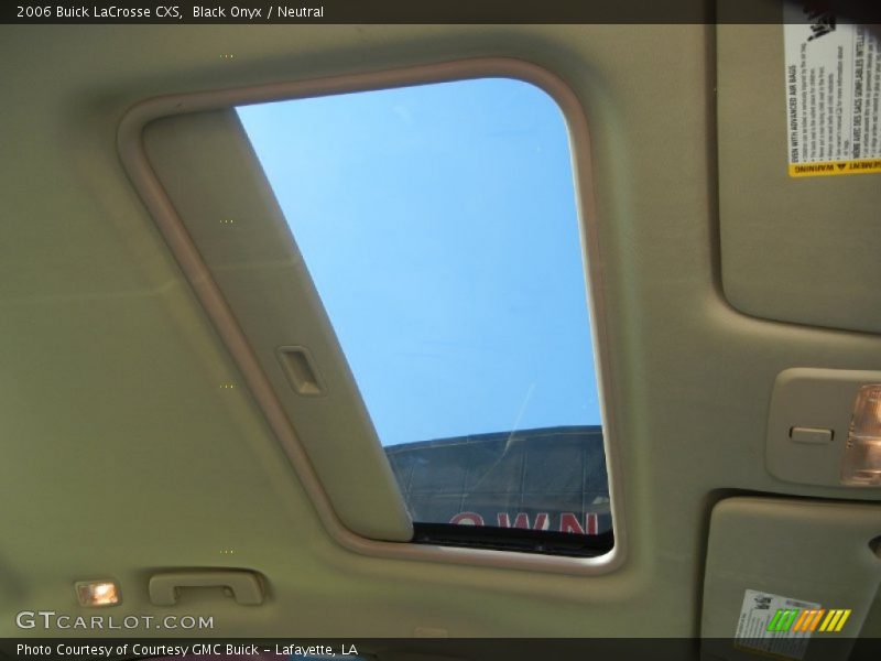Black Onyx / Neutral 2006 Buick LaCrosse CXS