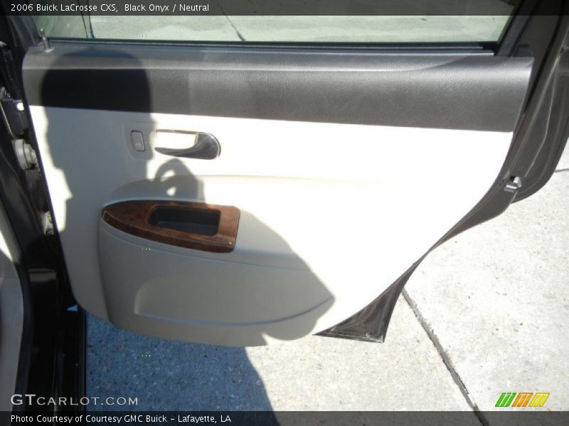 Black Onyx / Neutral 2006 Buick LaCrosse CXS