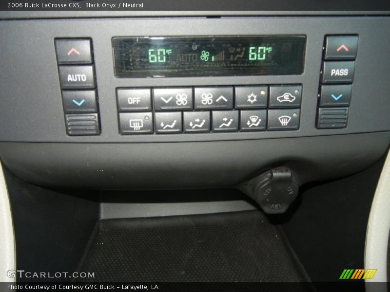 Black Onyx / Neutral 2006 Buick LaCrosse CXS