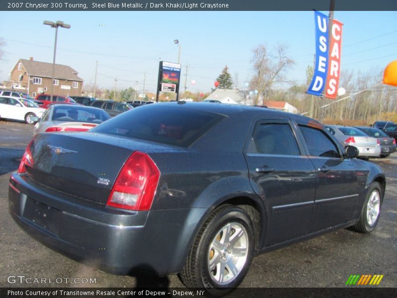 Steel Blue Metallic / Dark Khaki/Light Graystone 2007 Chrysler 300 Touring