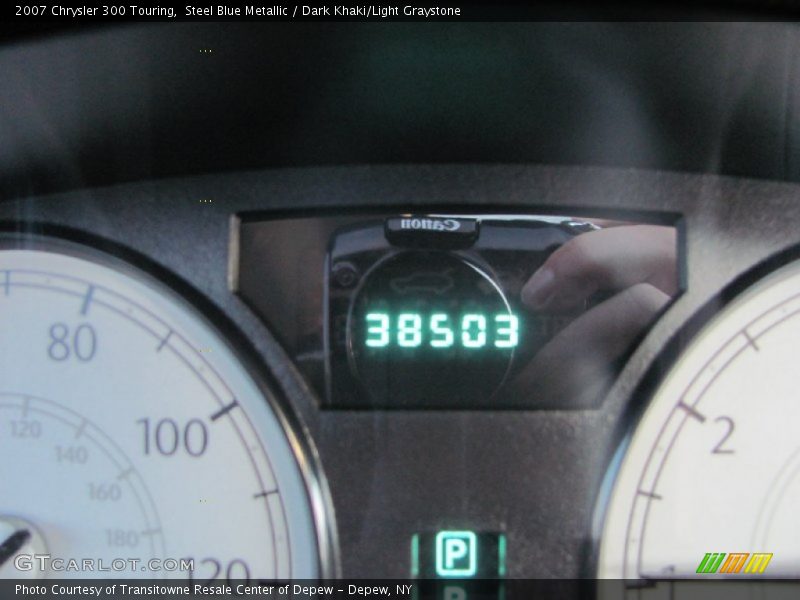 Steel Blue Metallic / Dark Khaki/Light Graystone 2007 Chrysler 300 Touring