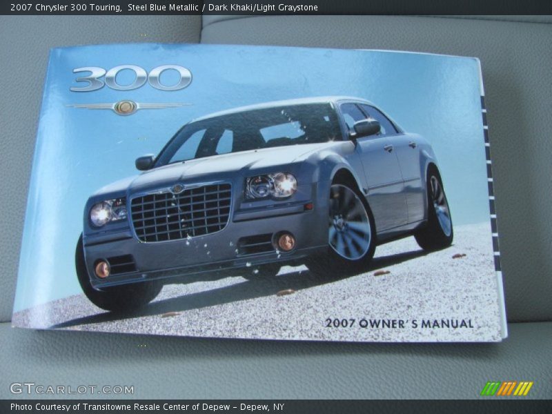 Steel Blue Metallic / Dark Khaki/Light Graystone 2007 Chrysler 300 Touring
