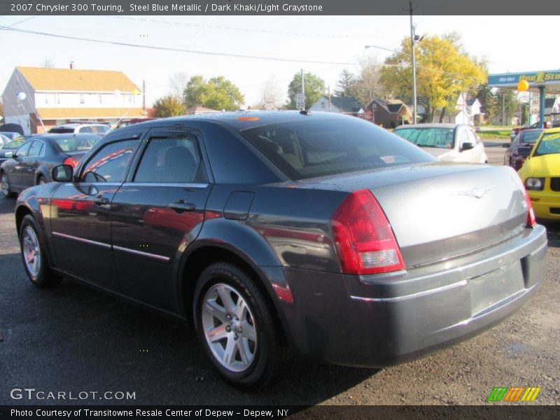 Steel Blue Metallic / Dark Khaki/Light Graystone 2007 Chrysler 300 Touring