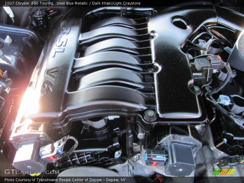 Steel Blue Metallic / Dark Khaki/Light Graystone 2007 Chrysler 300 Touring