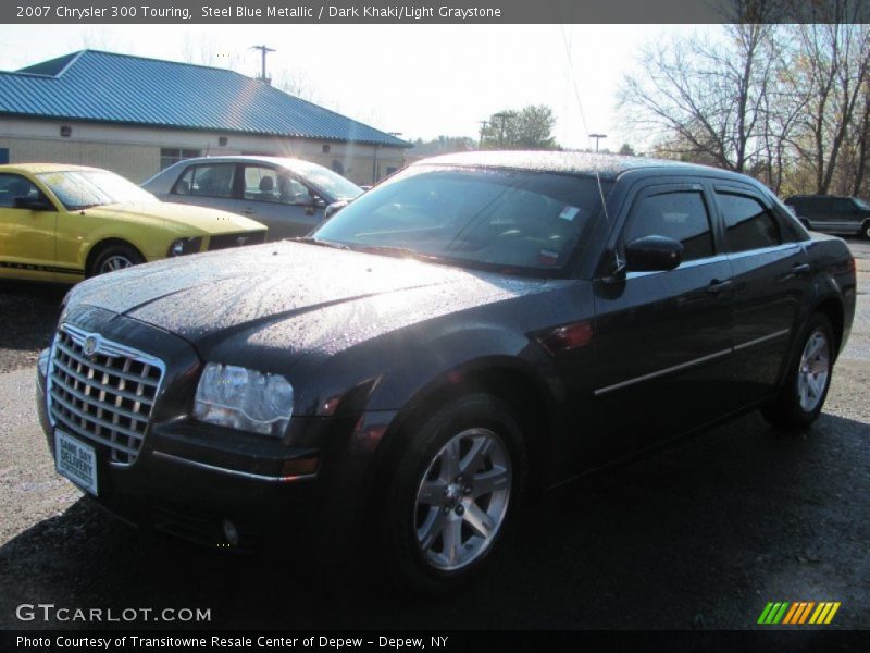 Steel Blue Metallic / Dark Khaki/Light Graystone 2007 Chrysler 300 Touring