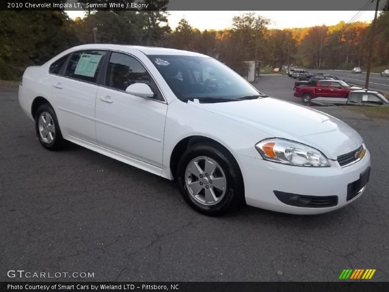 Summit White / Ebony 2010 Chevrolet Impala LT