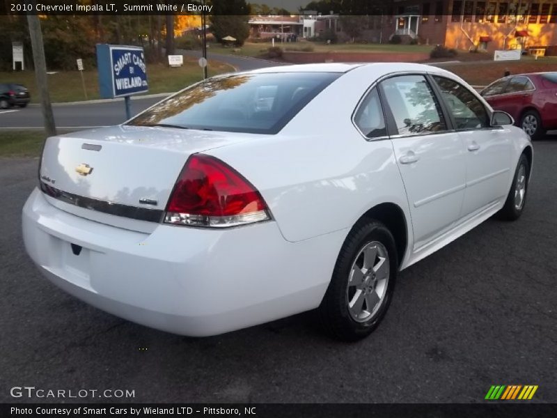 Summit White / Ebony 2010 Chevrolet Impala LT