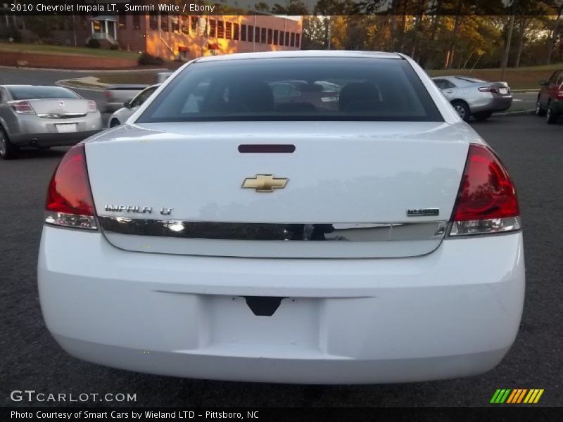 Summit White / Ebony 2010 Chevrolet Impala LT