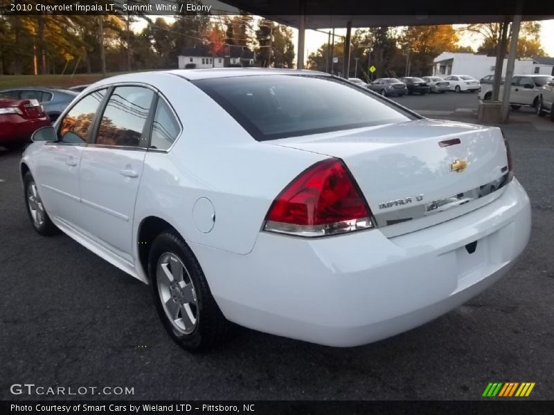 Summit White / Ebony 2010 Chevrolet Impala LT