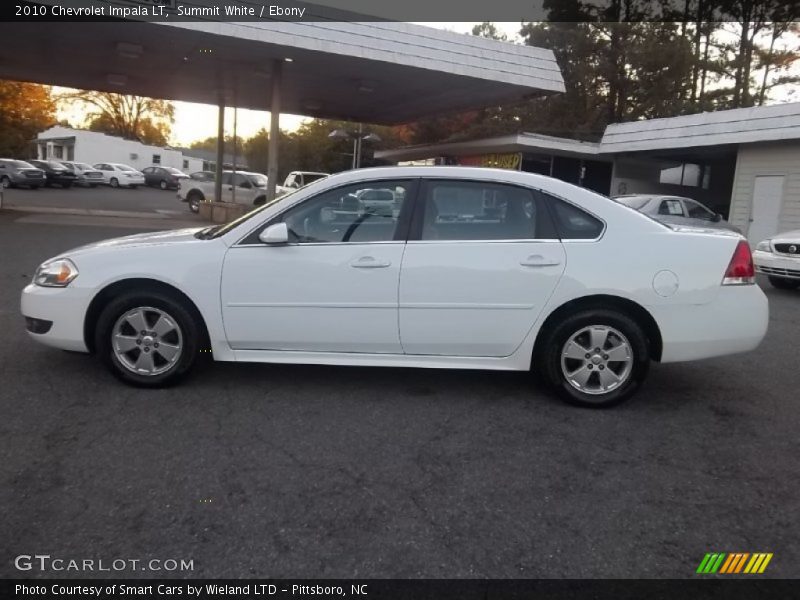 Summit White / Ebony 2010 Chevrolet Impala LT