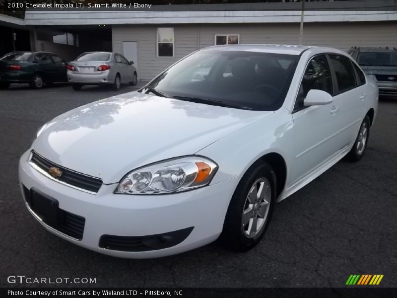 Summit White / Ebony 2010 Chevrolet Impala LT