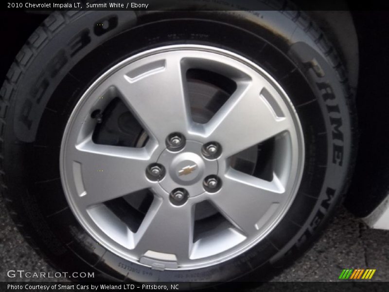 Summit White / Ebony 2010 Chevrolet Impala LT