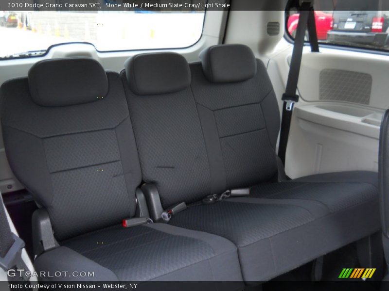 Stone White / Medium Slate Gray/Light Shale 2010 Dodge Grand Caravan SXT