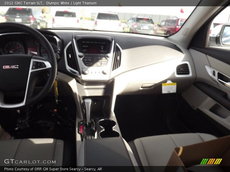 Olympic White / Light Titanium 2012 GMC Terrain SLT