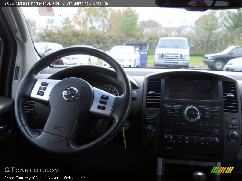 Silver Lightning / Graphite 2008 Nissan Pathfinder SE 4x4