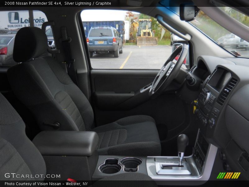 Silver Lightning / Graphite 2008 Nissan Pathfinder SE 4x4